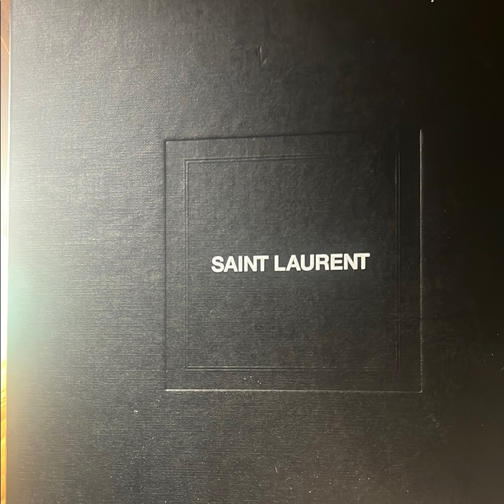 Saint Laurent Black Home Accent